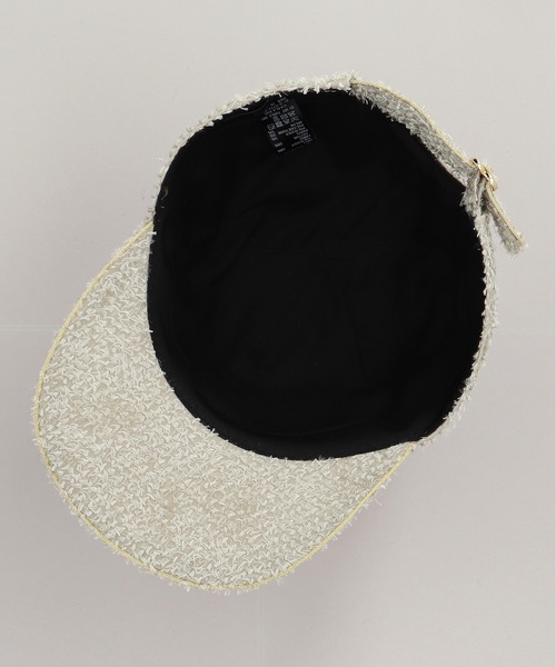 CA4LA（カシラ）の「HK RABBIT3（キャップ・レディース・ベージュ/ブラウン/レッド・ONESIZE）」の7枚目の写真