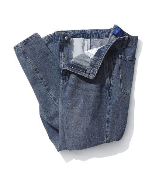 DECET(デケト)の「Officer Straight Jeans DCPT068Blue(デニムパンツ・メンズ・その他・26/28/30/32/34)」の2枚目の写真
