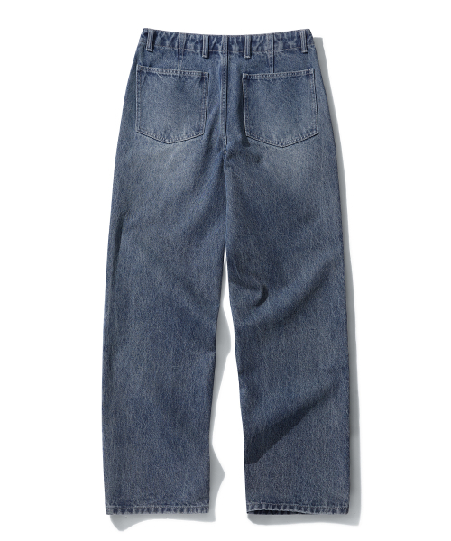 DECET(デケト)の「Officer Straight Jeans DCPT068Blue(デニムパンツ・メンズ・その他・26/28/30/32/34)」の4枚目の写真