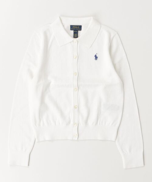 コームド コットン ポロ カーディガン（カーディガン/ボレロ）｜POLO