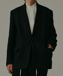 CINOH（チノ）の「ツイードノーカラージャケット（テーラードジャケット）」