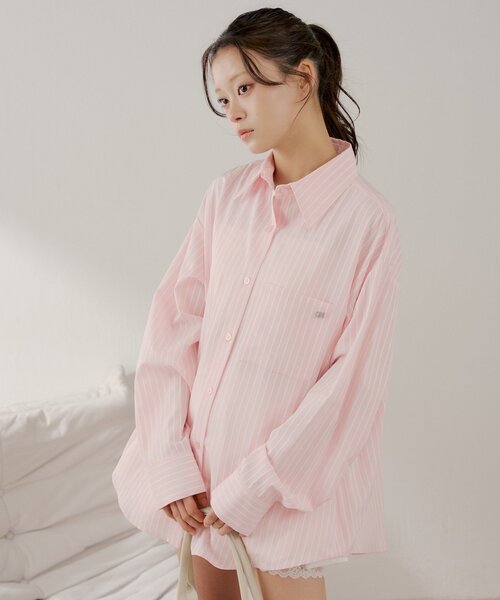 バックネーム付きルーズシャツ（シャツ/ブラウス）｜Chico（チコ）の