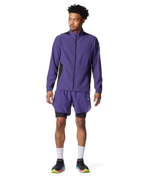 UNDER ARMOUR(アンダーアーマー)の「UAハイブリッド トレイン エリート ショーツ(トレーニング/メンズ)(その他パンツ・メンズ・パープル系・XL/L/M/S/2XL)」の3枚目の写真