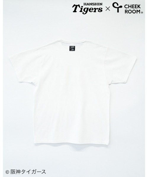 CHEEK ROOM(チークルーム)の「CHEEK ROOM/チークルーム 阪神タイガース スパンコール Tシャツ 大人(Tシャツ/カットソー・メンズ・オフホワイト/ピンク・M/L)」の4枚目の写真