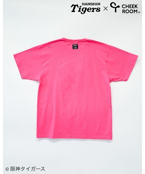 CHEEK ROOM(チークルーム)の「CHEEK ROOM/チークルーム 阪神タイガース スパンコール Tシャツ 大人(Tシャツ/カットソー・メンズ・オフホワイト/ピンク・M/L)」の6枚目の写真