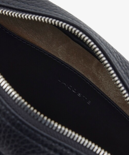 LACOSTE(ラコステ)の「クラブ ラコステ グレインレザー コンパクトショルダーバッグ(ショルダーバッグ・メンズ・ダークネイビー/オフホワイト・FREE)」の13枚目の写真