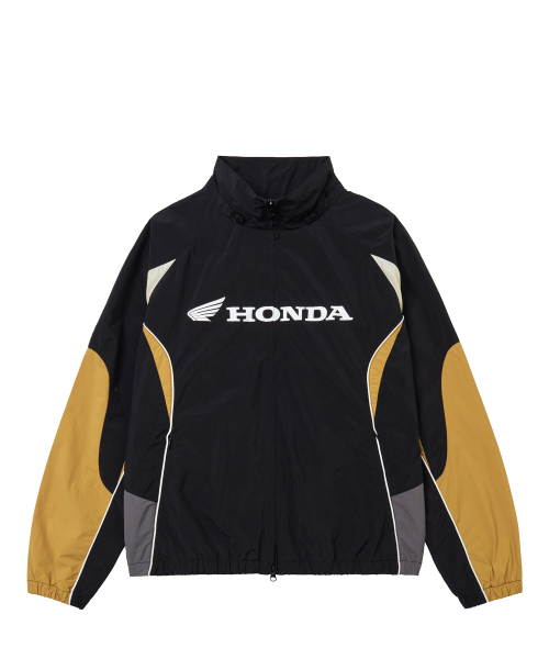 Nylon 2Way Track Windbreaker Black（ナイロンジャケット）｜HONDA