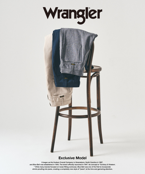 Wrangler（ラングラー）の「【Wrangler / ラングラー】417別注 Wrancher Midway（スラックス・メンズ・チャコールグレー/ネイビー/ベージュ・LARGE/MEDIUM/SMALL）」の4枚目の写真