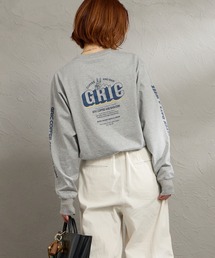 THE SHINZONE（ザ　シンゾーン）の「[THE SHINZONE/ザ シンゾーン] GRIC バックプリント ロングスリーブTシャツ（Tシャツ/カットソー）」
