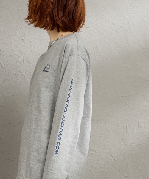 THE SHINZONE（ザ　シンゾーン）の「[THE SHINZONE/ザ シンゾーン] GRIC バックプリント ロングスリーブTシャツ（Tシャツ/カットソー・レディース・ホワイト/グレー・0）」の11枚目の写真