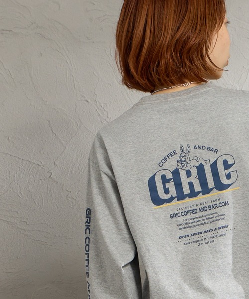 THE SHINZONE（ザ　シンゾーン）の「[THE SHINZONE/ザ シンゾーン] GRIC バックプリント ロングスリーブTシャツ（Tシャツ/カットソー・レディース・ホワイト/グレー・0）」の13枚目の写真