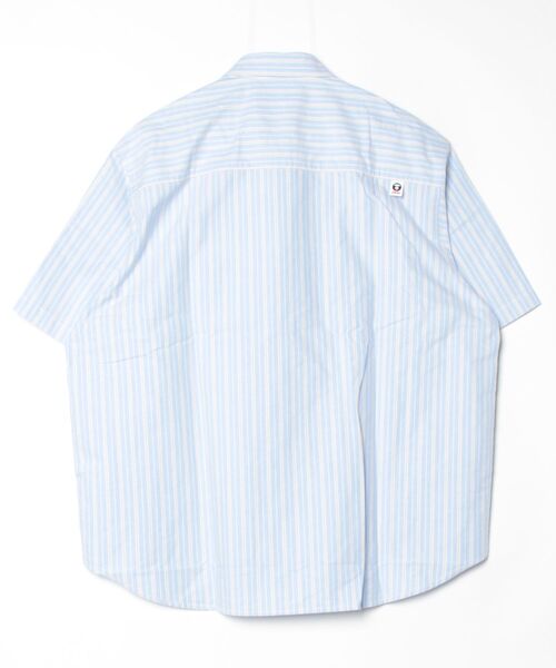 AAPE BY A BATHING APE（エーエイプバイアベイシングエイプ）の「AAPE NOW SHORT SLEEVE SHIRT（シャツ/ブラウス・メンズ・ブルー系その他5/グリーン系その他2・X-LARGE/LARGE/SMALL/MEDIUM/X-SMALL）」の11枚目の写真
