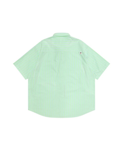 AAPE BY A BATHING APE（エーエイプバイアベイシングエイプ）の「AAPE NOW SHORT SLEEVE SHIRT（シャツ/ブラウス・メンズ・ブルー系その他5/グリーン系その他2・X-LARGE/LARGE/SMALL/MEDIUM/X-SMALL）」の3枚目の写真