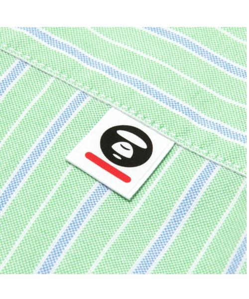 AAPE BY A BATHING APE（エーエイプバイアベイシングエイプ）の「AAPE NOW SHORT SLEEVE SHIRT（シャツ/ブラウス・メンズ・ブルー系その他5/グリーン系その他2・X-LARGE/LARGE/SMALL/MEDIUM/X-SMALL）」の6枚目の写真