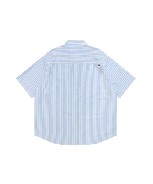 AAPE BY A BATHING APE（エーエイプバイアベイシングエイプ）の「AAPE NOW SHORT SLEEVE SHIRT（シャツ/ブラウス・メンズ・ブルー系その他5/グリーン系その他2・X-LARGE/LARGE/SMALL/MEDIUM/X-SMALL）」の7枚目の写真