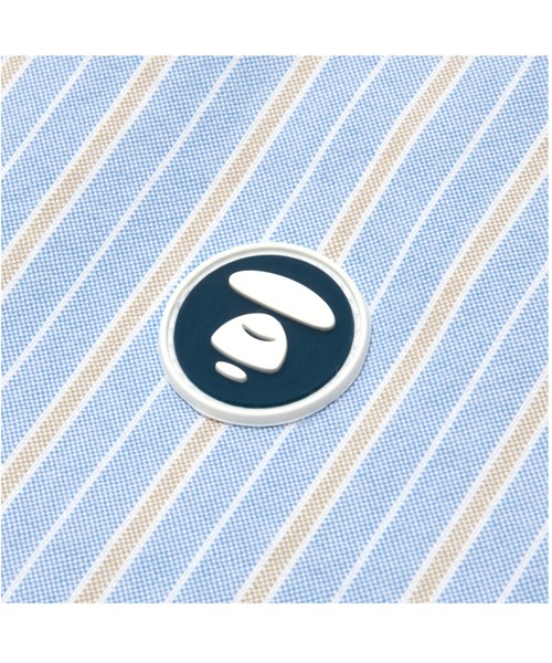AAPE BY A BATHING APE（エーエイプバイアベイシングエイプ）の「AAPE NOW SHORT SLEEVE SHIRT（シャツ/ブラウス・メンズ・ブルー系その他5/グリーン系その他2・X-LARGE/LARGE/SMALL/MEDIUM/X-SMALL）」の8枚目の写真