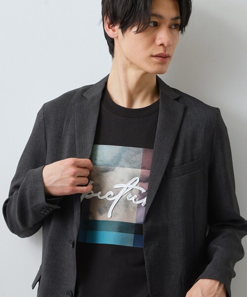 THE SHOP TK (ザ ショップ ティーケー )の「【LINO FINE】リネンライク テーラードジャケット 吸水速乾/イージーケア/UVカット/洗濯機OK(テーラードジャケット・メンズ・チャコールグレー/ライトベージュ/ブルー系その他・02/03/04)」の19枚目の写真