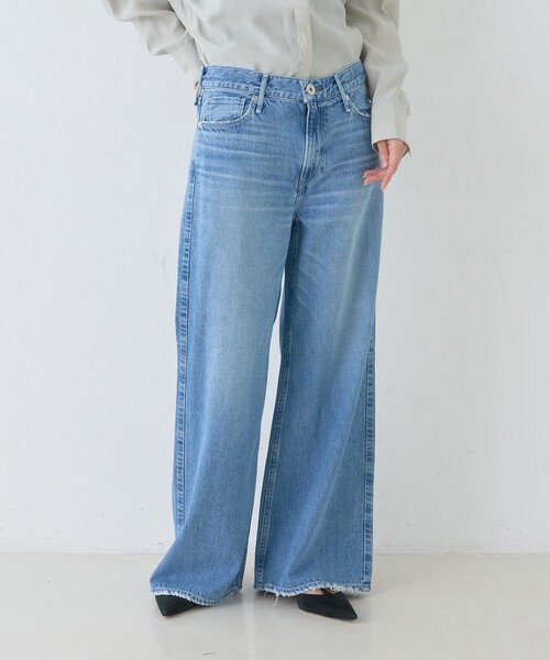 upperhights（アッパーハイツ）の「【upper hights/アッパーハイツ】別注THE LAUREN フレアデニム（デニムパンツ・レディース・ブルー・24/23/22/21/25）」の6枚目の写真