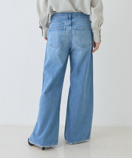 upperhights（アッパーハイツ）の「【upper hights/アッパーハイツ】別注THE LAUREN フレアデニム（デニムパンツ・レディース・ブルー・24/23/22/21/25）」の22枚目の写真