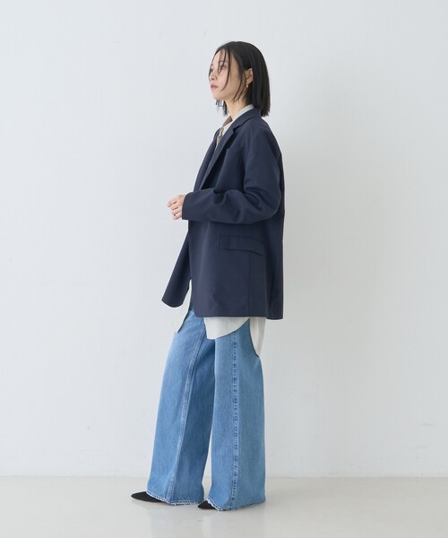 upperhights（アッパーハイツ）の「【upper hights/アッパーハイツ】別注THE LAUREN フレアデニム（デニムパンツ・レディース・ブルー・24/23/22/21/25）」の14枚目の写真