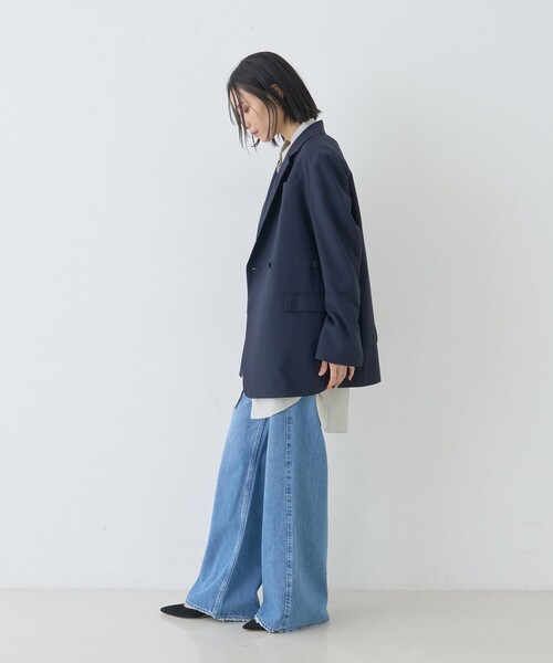 upperhights（アッパーハイツ）の「【upper hights/アッパーハイツ】別注THE LAUREN フレアデニム（デニムパンツ・レディース・ブルー・24/23/22/21/25）」の15枚目の写真