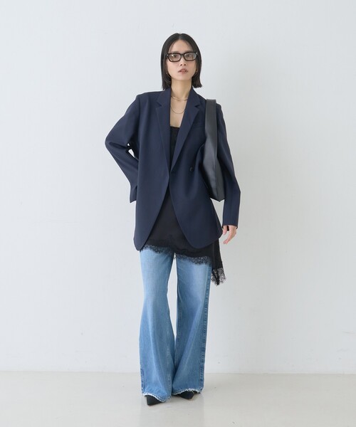 upperhights（アッパーハイツ）の「【upper hights/アッパーハイツ】別注THE LAUREN フレアデニム（デニムパンツ・レディース・ブルー・24/23/22/21/25）」の16枚目の写真