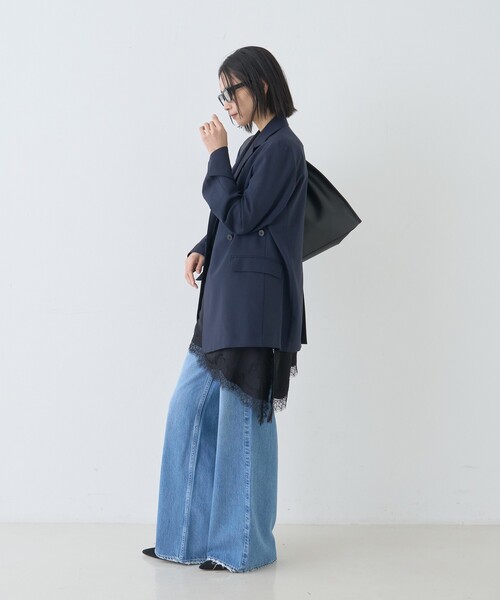 upperhights（アッパーハイツ）の「【upper hights/アッパーハイツ】別注THE LAUREN フレアデニム（デニムパンツ・レディース・ブルー・24/23/22/21/25）」の19枚目の写真