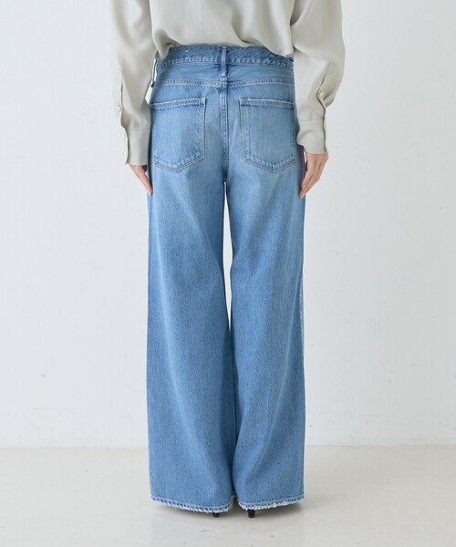 upperhights（アッパーハイツ）の「【upper hights/アッパーハイツ】別注THE LAUREN フレアデニム（デニムパンツ・レディース・ブルー・24/23/22/21/25）」の11枚目の写真