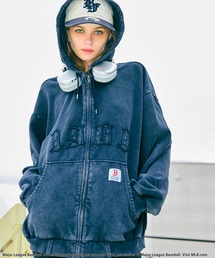 SPIRALGIRL（スパイラルガール）の「【MLB】ZIPビッグフーディー（パーカー）」