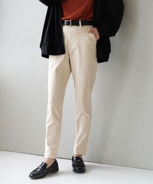 zootie（ズーティー）の「エアパンツ［テーパード］（その他パンツ・レディース・ライトブルー/ブラック/ベージュ/ネイビー/オリーブ/インディゴブルー/アイボリー/ブラック×グレー/ホワイト×ブラック/ホワイト系その他/ブラック系その他/グレー系その他/ライトインディゴブルー/ブラック×グリーン/ケミカルウォッシュ/チャコール/ダークベージュ/ブラック系その他2・S/M/L/S1/LL/M1/L1/LL1）」の2枚目の写真