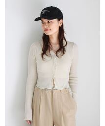 Ungrid | シアーフィットニットカーディガン(カーディガン/ボレロ)