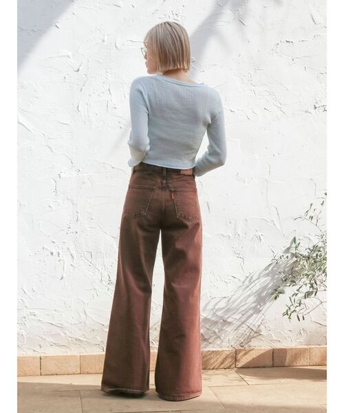 Ungrid（アングリッド）の「シアーフィットニットカーディガン（カーディガン/ボレロ・レディース・アイボリー/ブルー/ブラック・FREE）」の8枚目の写真