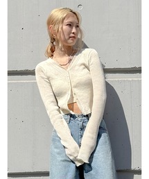 Ungrid | シアーフィットニットカーディガン(カーディガン/ボレロ)