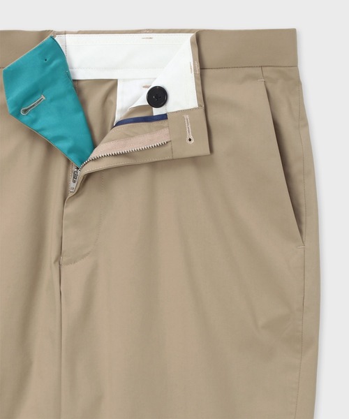 PS Paul Smith（ピーエスポールスミス）の「パフォーマンステクスチャー テーパードトラウザーズ / 162700 EC922P（その他パンツ・メンズ・ネイビー/グレイッシュベージュ・XX-LARGE/X-LARGE/LARGE/MEDIUM/SMALL）」の3枚目の写真