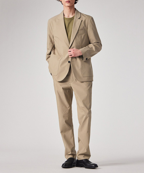 PS Paul Smith（ピーエスポールスミス）の「パフォーマンステクスチャー テーパードトラウザーズ / 162700 EC922P（その他パンツ・メンズ・ネイビー/グレイッシュベージュ・XX-LARGE/X-LARGE/LARGE/MEDIUM/SMALL）」の12枚目の写真