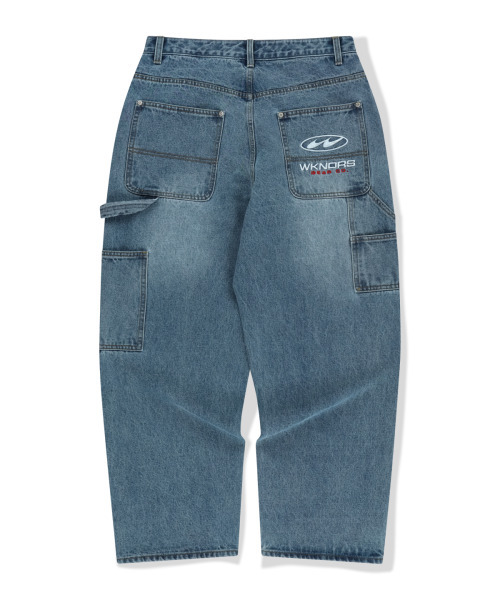 WKNDRS（ウィーキャンドース）の「BUTTON-FLY DENIM PANTS (DENIM)（デニムパンツ・レディース・その他・SMALL/MEDIUM/LARGE/X-LARGE）」の2枚目の写真