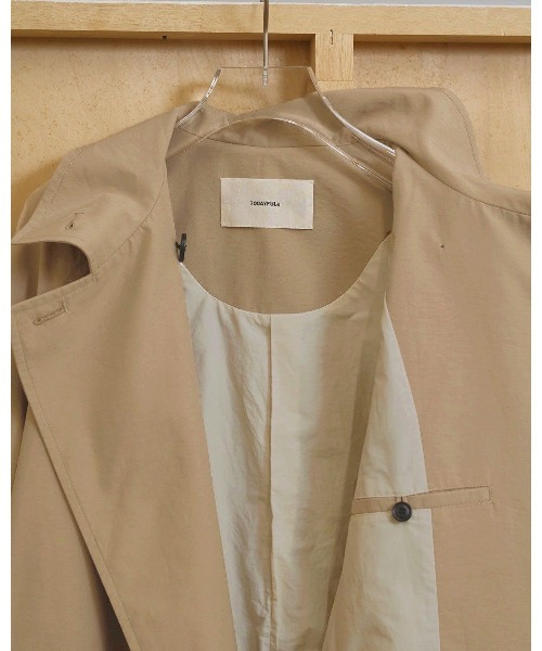 TODAYFUL(トゥデイフル)の「Spring Short Trench 12610001(ダッフルコート・レディース・オフホワイト/ベージュ・38/36)」の22枚目の写真