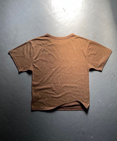 MandO(エムオー)(エムオー)の「ヴィンテージカレッジロゴクルーネックTシャツ(Tシャツ/カットソー・メンズ・ブラウン/ブラック・MEDIUM/LARGE)」の17枚目の写真