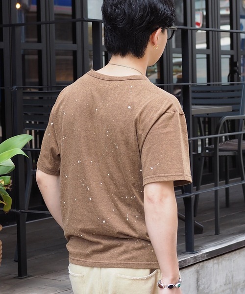 MandO(エムオー)(エムオー)の「ヴィンテージカレッジロゴクルーネックTシャツ(Tシャツ/カットソー・メンズ・ブラウン/ブラック・MEDIUM/LARGE)」の20枚目の写真