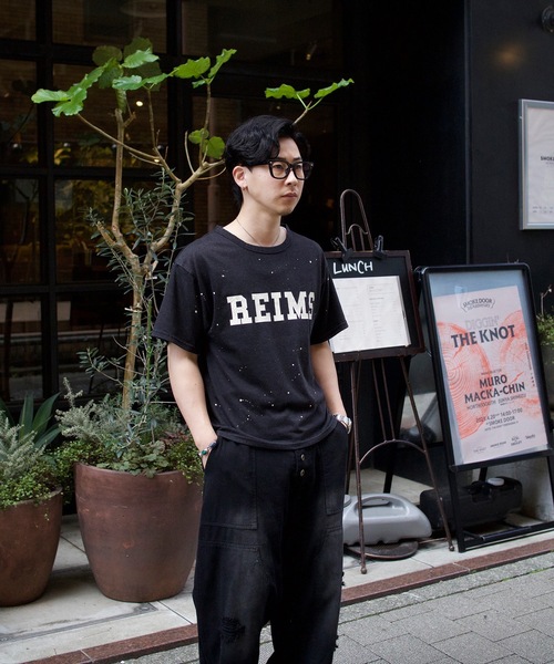 MandO(エムオー)(エムオー)の「ヴィンテージカレッジロゴクルーネックTシャツ(Tシャツ/カットソー・メンズ・ブラウン/ブラック・MEDIUM/LARGE)」の13枚目の写真