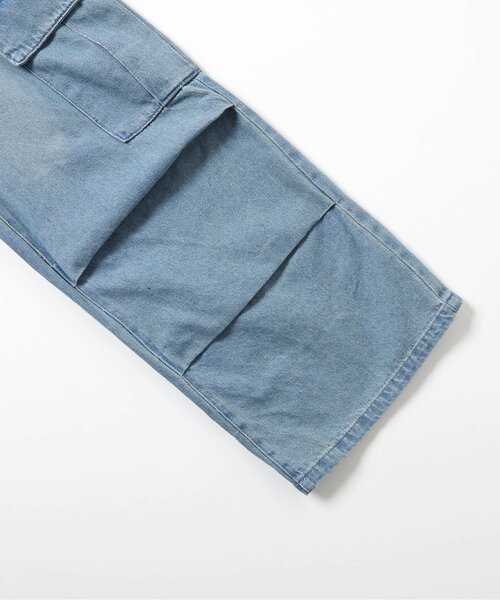 algy（アルジー）の「スリットデザインカーゴパンツ（カーゴパンツ・キッズ・カーキ/インディゴブルー・130/140/150/160）」の12枚目の写真