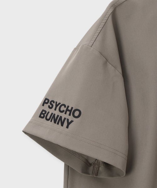Psycho Bunny（サイコバニー）の「[WEB限定]リラックスフィット ロゴ ポロシャツ（ポロシャツ・メンズ・グレイッシュベージュ/キナリ/ブラック・MEDIUM/SMALL/X-LARGE/LARGE）」の15枚目の写真