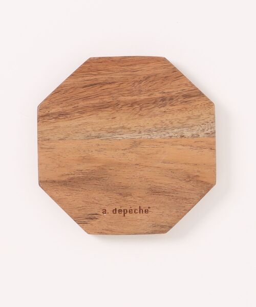 a.depeche(アデペシュ)の「【a.depeche:アデペシュ】コースター Maare coaster mystery(ランチョンマット/テーブルウェア・レディース・ブラウン・FREE)」の2枚目の写真