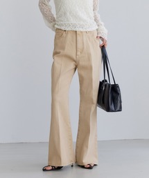 VIS | カラーフレアデニムパンツ(デニムパンツ)