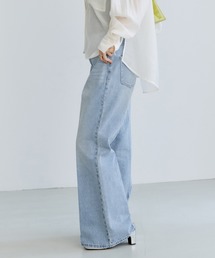 VIS | カラーフレアデニムパンツ(デニムパンツ)