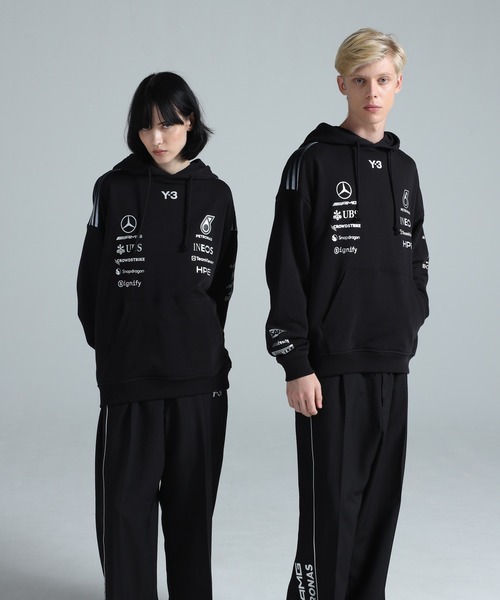 Y-3 MERCEDES - AMG PETRONAS FORMULA 1 TEAM HOODIE（パーカー）｜Y-3