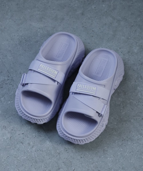 PALLADIUM(パラディウム)の「OFFBOUND SLIDE オフバウンド スライド サンダル(サンダル・レディース・パープル系・28cm/27.5cm/27cm/26.5cm/25.5cm/25cm/24.5cm/24cm/23.5cm/23cm/22.5cm)」の3枚目の写真