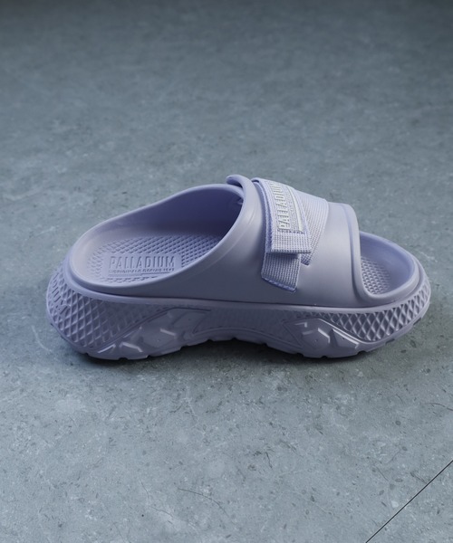 PALLADIUM(パラディウム)の「OFFBOUND SLIDE オフバウンド スライド サンダル(サンダル・レディース・パープル系・28cm/27.5cm/27cm/26.5cm/25.5cm/25cm/24.5cm/24cm/23.5cm/23cm/22.5cm)」の9枚目の写真