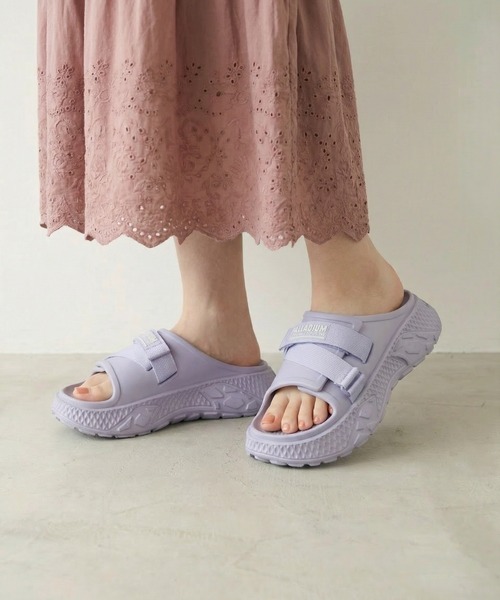 PALLADIUM(パラディウム)の「OFFBOUND SLIDE オフバウンド スライド サンダル(サンダル・レディース・パープル系・28cm/27.5cm/27cm/26.5cm/25.5cm/25cm/24.5cm/24cm/23.5cm/23cm/22.5cm)」の16枚目の写真