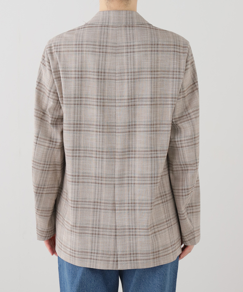 FRAMeWORK（フレームワーク）の「TRチェックテーラードジャケット（テーラードジャケット・レディース・ベージュ・36/38）」の7枚目の写真